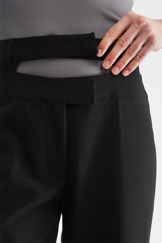Pantalon droit - Noir