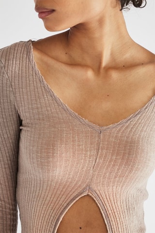 Crop top - Rose clair
