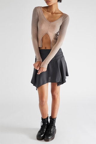 Crop top - Rose clair