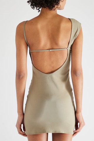 Robe fourreau sans manches - Kaki