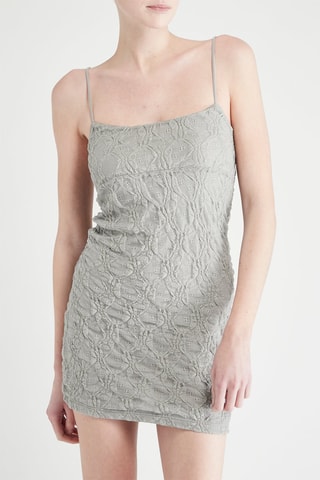 Robe fourreau - Gris