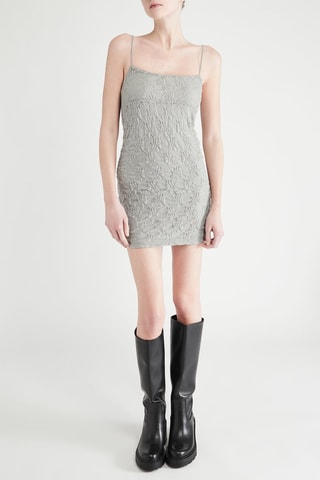 Robe fourreau - Gris