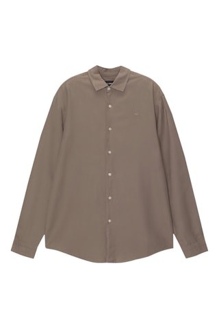 Chemise en lin - Marron
