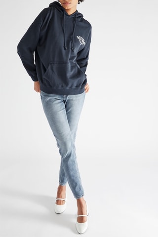 Sweat à capuche - Bleu
