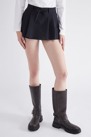 Jupe-short - Bleu marine