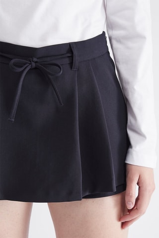 Jupe-short - Bleu marine