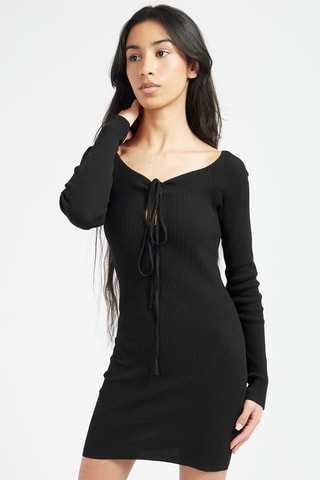 Robe pull Noir