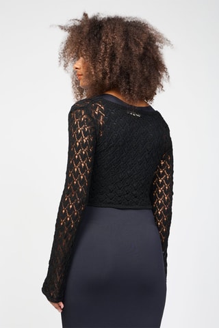 Top noué - Noir