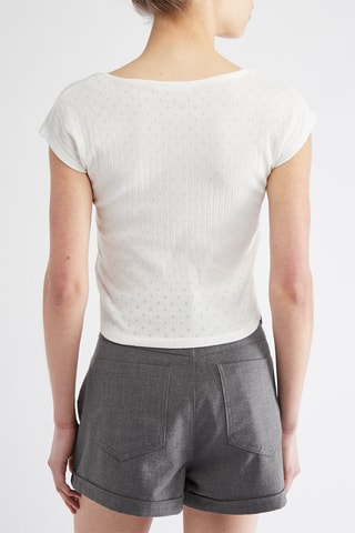 Crop top - Blanc