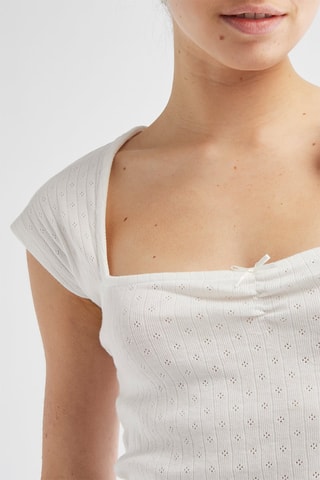 Crop top - Blanc