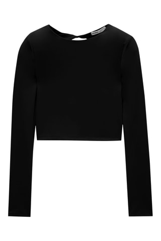 Crop top - Noir