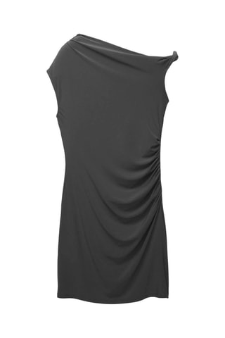 Robe drapée - Noir