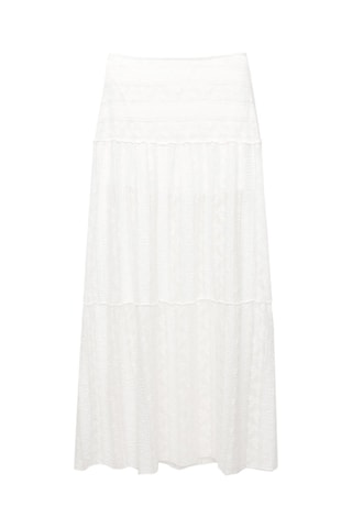 Jupe longue - Blanc