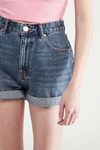 Short en jean - Bleu