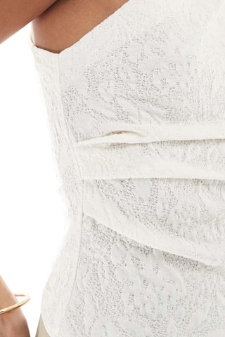 Top asymétrique - Blanc