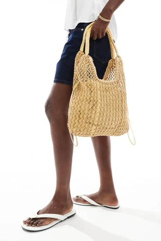 Sac porté épaule - Beige