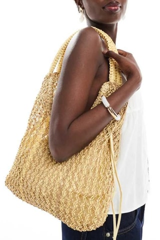 Sac porté épaule - Beige