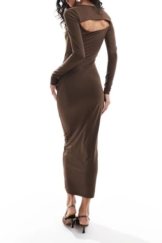 Robe longue - Marron