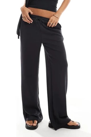 Pantalon casual - Noir