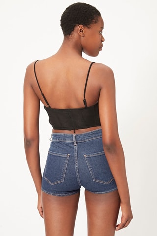 Crop top Noir