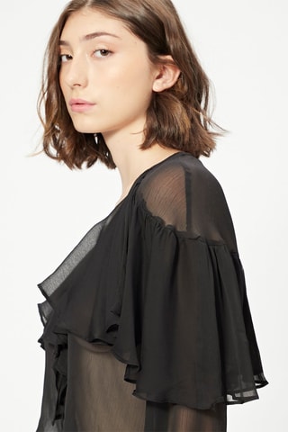 Crop top Noir