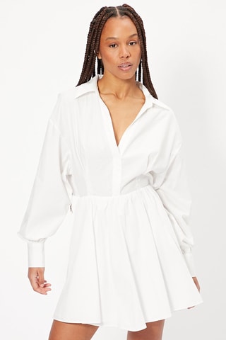 Robe patineuse Blanc