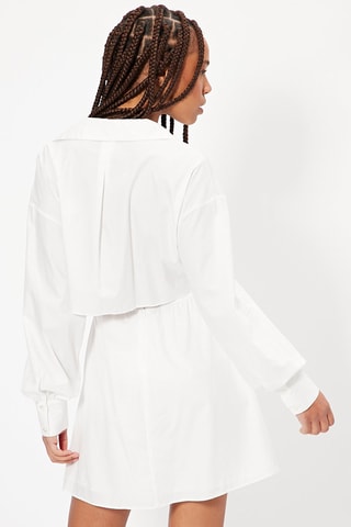 Robe patineuse Blanc