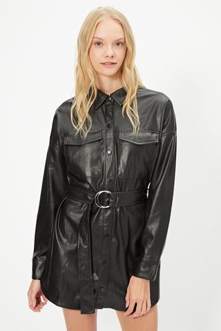 Robe chemise Noir