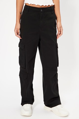 Pantalon cargo Noir