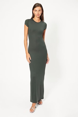 Robe longue - Vert