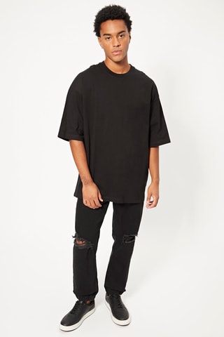 T-shirt oversize - Noir