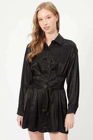 Robe chemise Noir