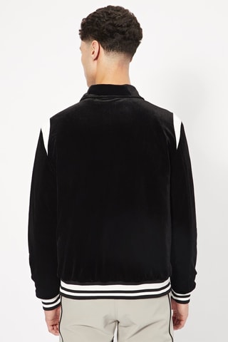 Bomber en velours - Noir