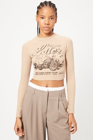 T-shirt - Beige