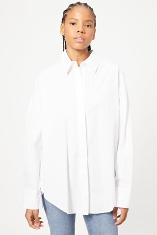 Chemisier oversize - Blanc