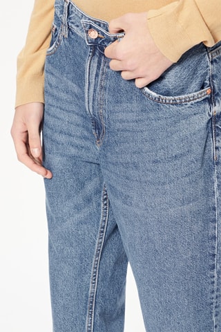 Jean droit Bleu