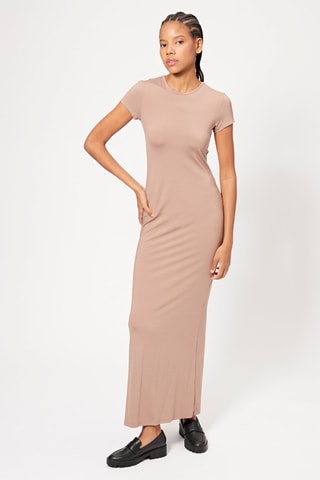 Robe longue - Taupe