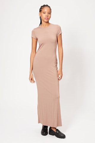 Robe longue - Taupe