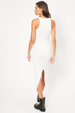 Robe fourreau - Blanc