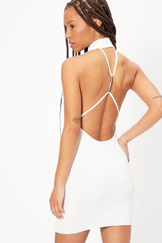 Robe fourreau Blanc