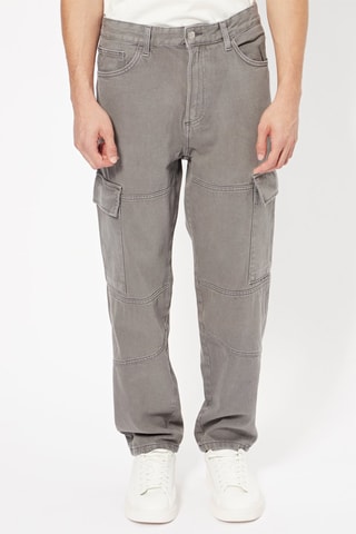 Jean cargo - Gris