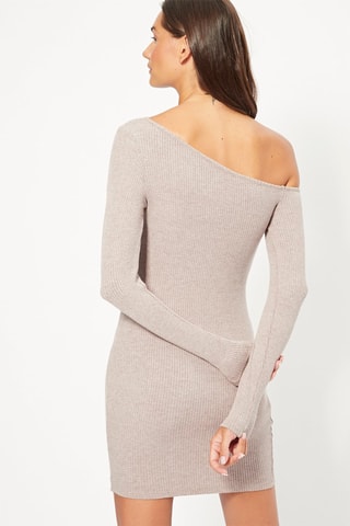 Robe fourreau - Beige