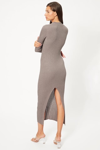 Robe longue - Taupe