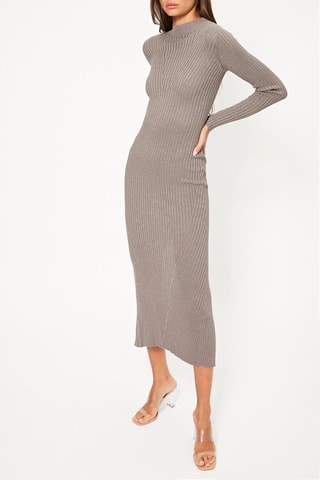 Robe longue - Taupe