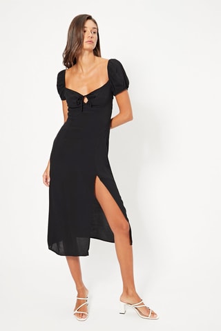 Robe midi - Noir