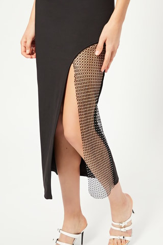 Robe midi - Noir