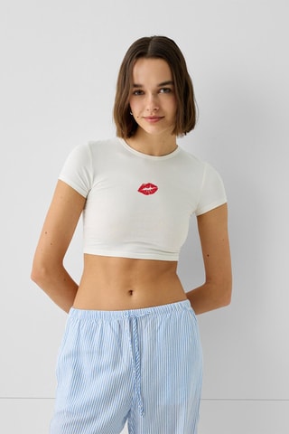 Crop top - Ecru