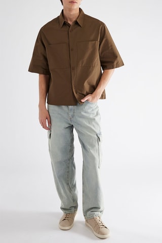 Pantalon cargo - Bleu