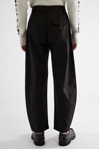 Pantalon taille haute - Noir
