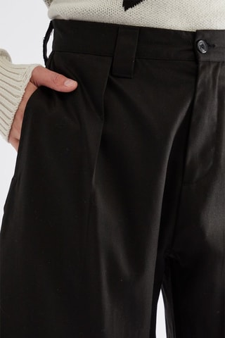 Pantalon taille haute - Noir